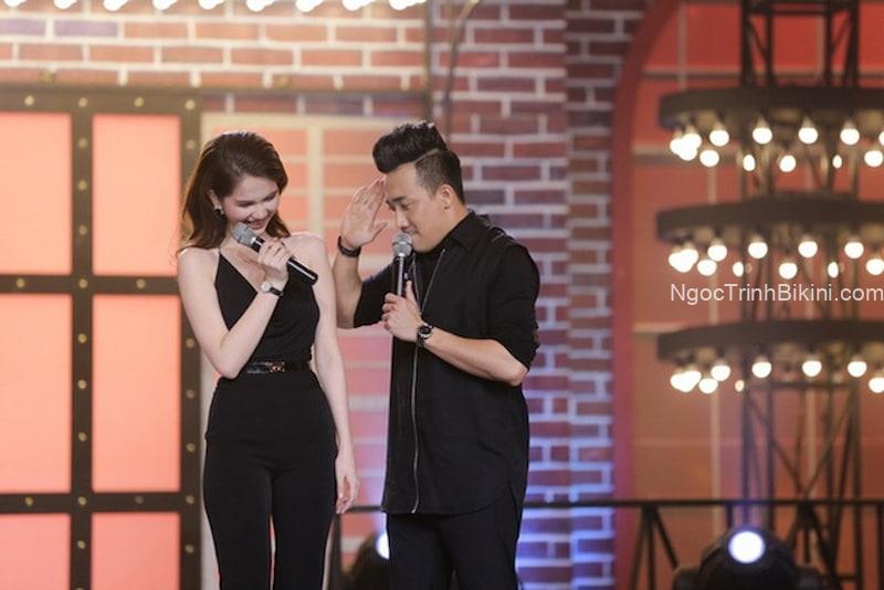 Ngọc Trinh làm MC cho chương trình