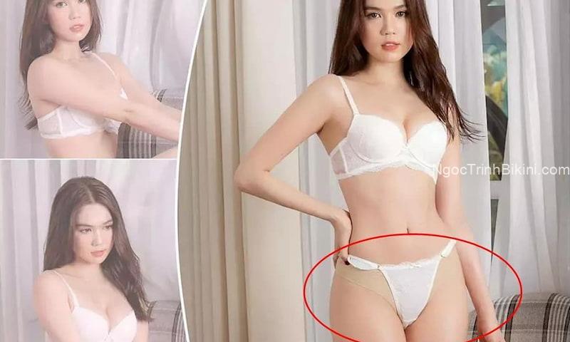 Ngọc Trinh với ngã 3 cực to và đẹp