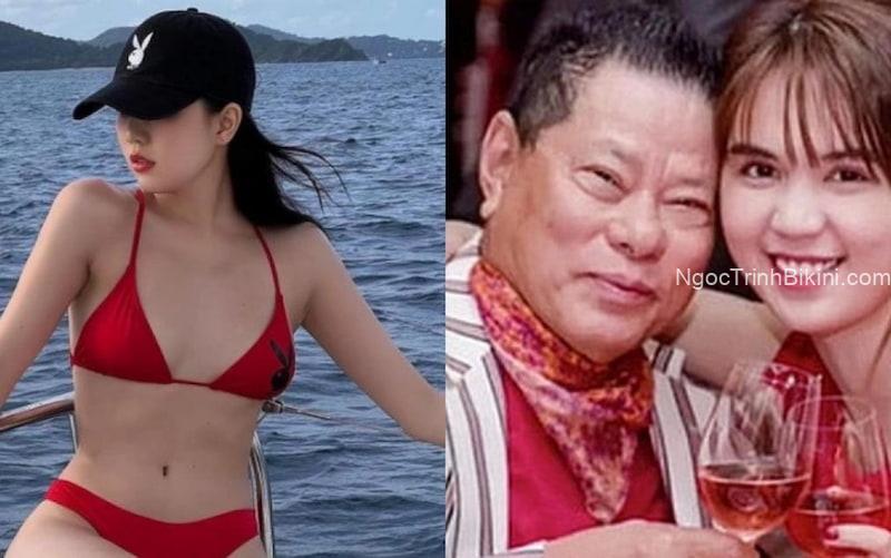 Ngọc Trinh cùng Hoàng Kiều uống vang đỏ
