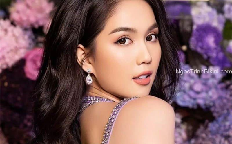 Khuôn mặt quyến rũ của người mẫu