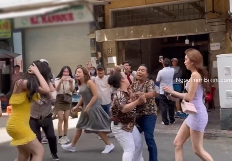 Ngọc Trinh bị đánh ghen giữa đường phố gây xôn xao dư luận