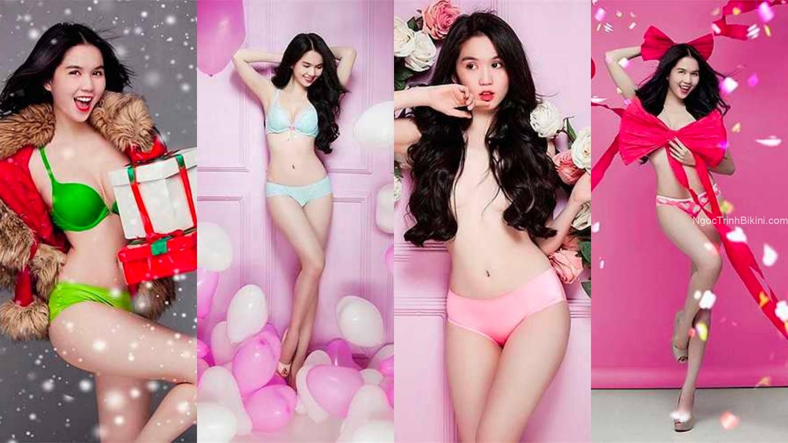 Cô nàng ngày càng bạo dạn hơn trong những bộ bikini cắt xẻ táo bạo