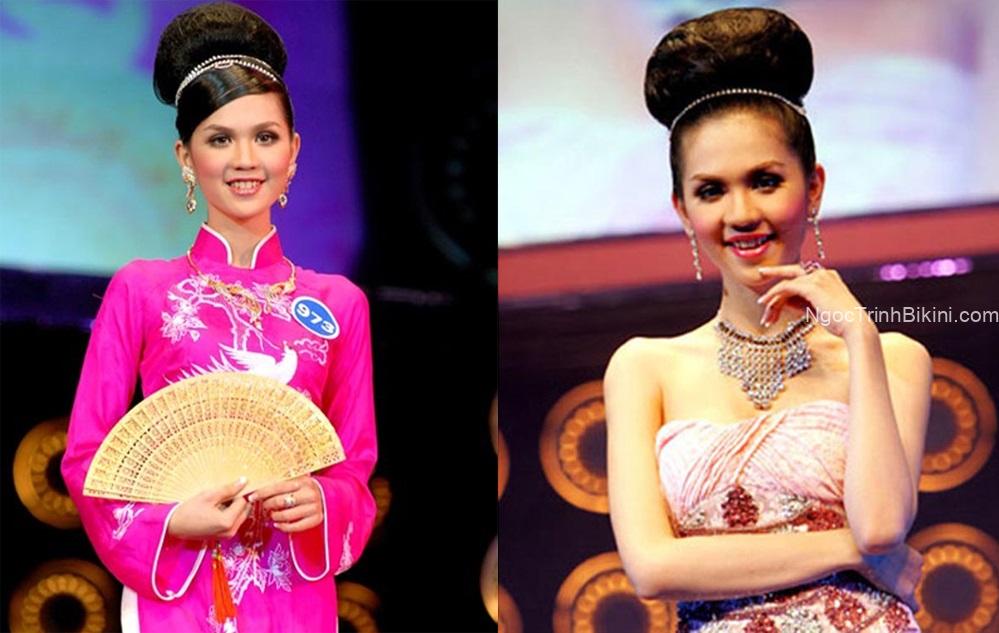 Lối trang điểm đậm khiến cho cô nàng già đi trông thấy