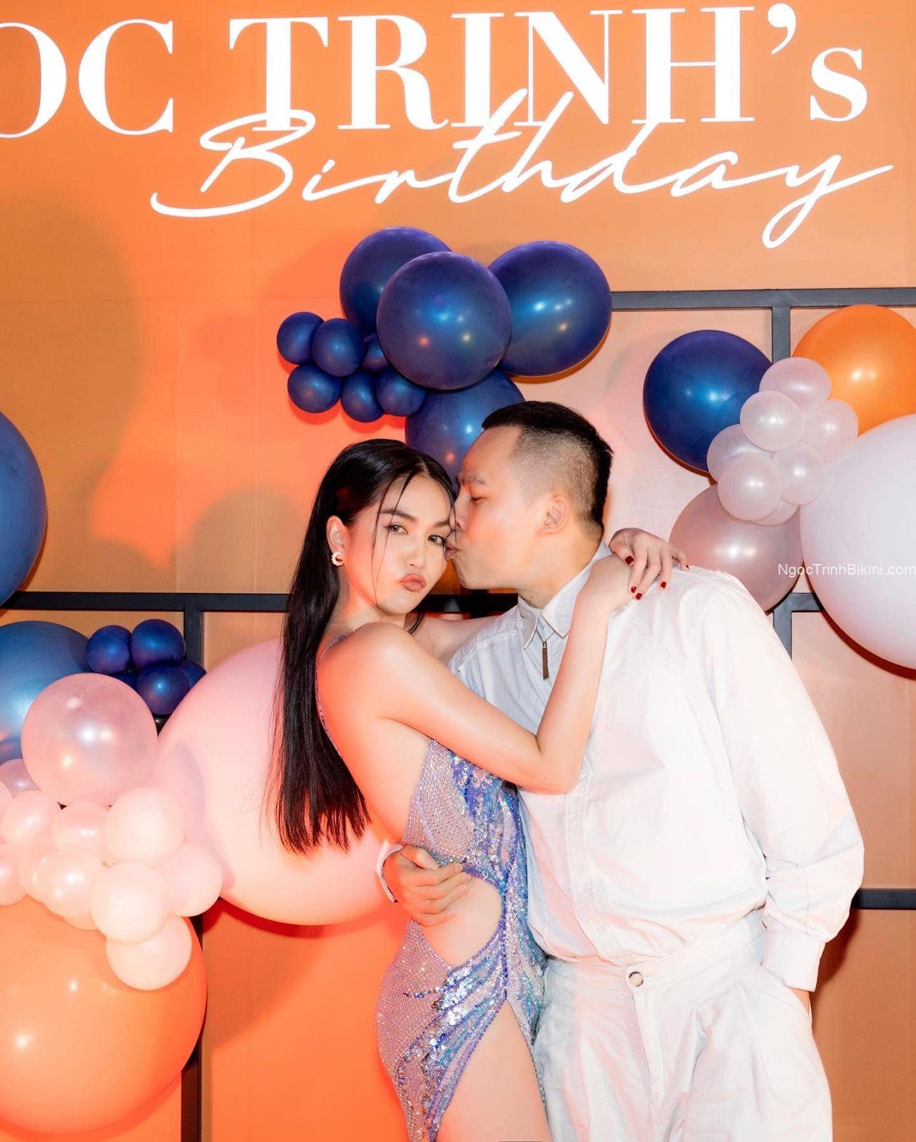 Vũ Khắc Tiệp khóa môi Ngọc Trinh cực ngọt