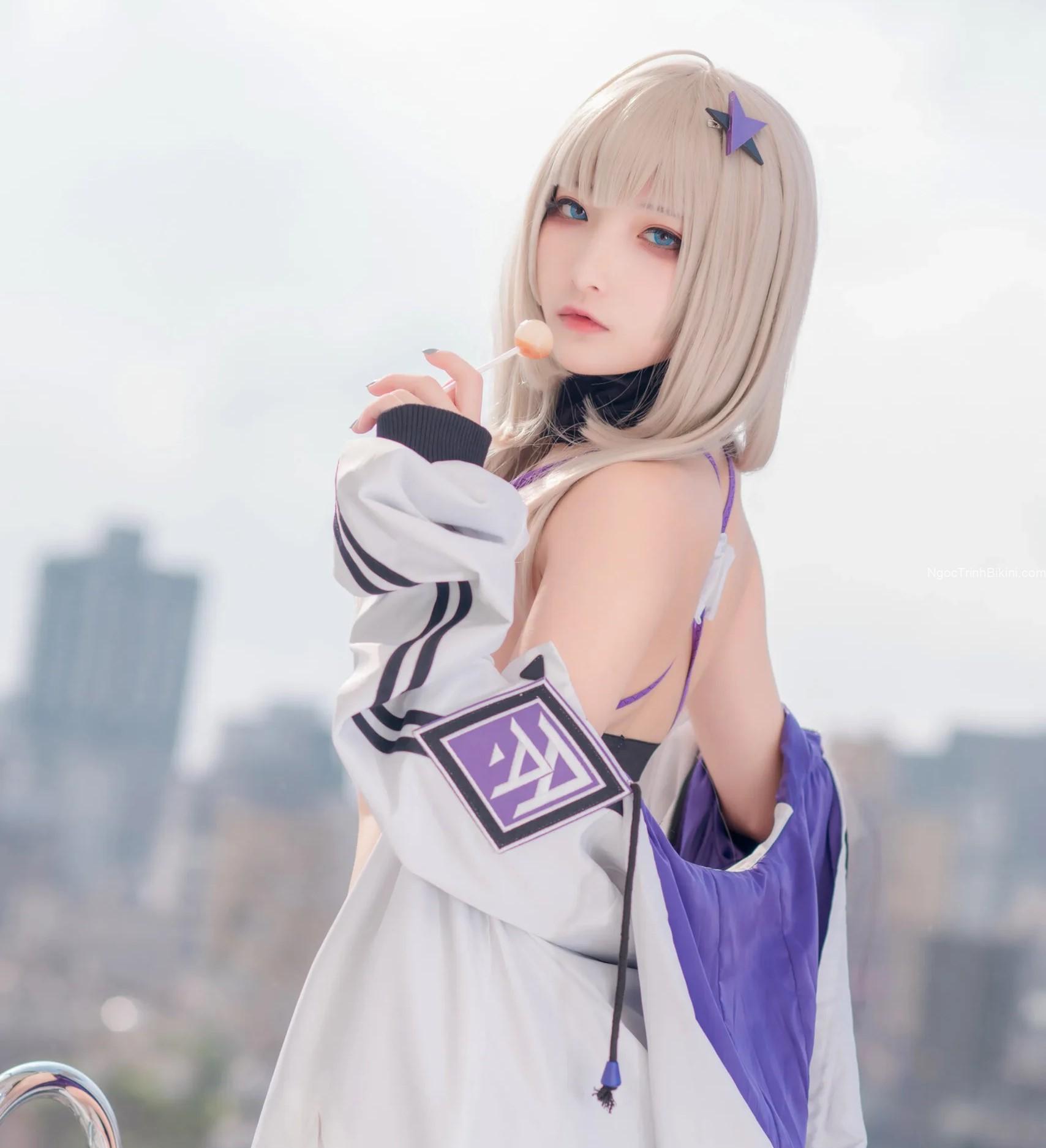 Ngắm ảnh 18+ không che của gái xinh cosplay xinh đẹp