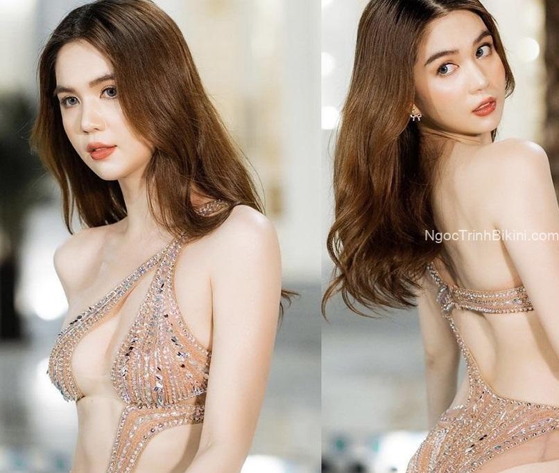 Bức ảnh nude của Ngọc Trinh khiến bao anh em xuất tinh
