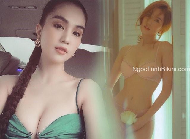 Bộ ảnh nude của Ngọc Trinh khiến bao anh chảy nước miếng