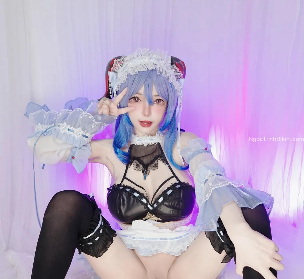Bộ hình sex khỏa thân gái xinh cosplay cực đẹp