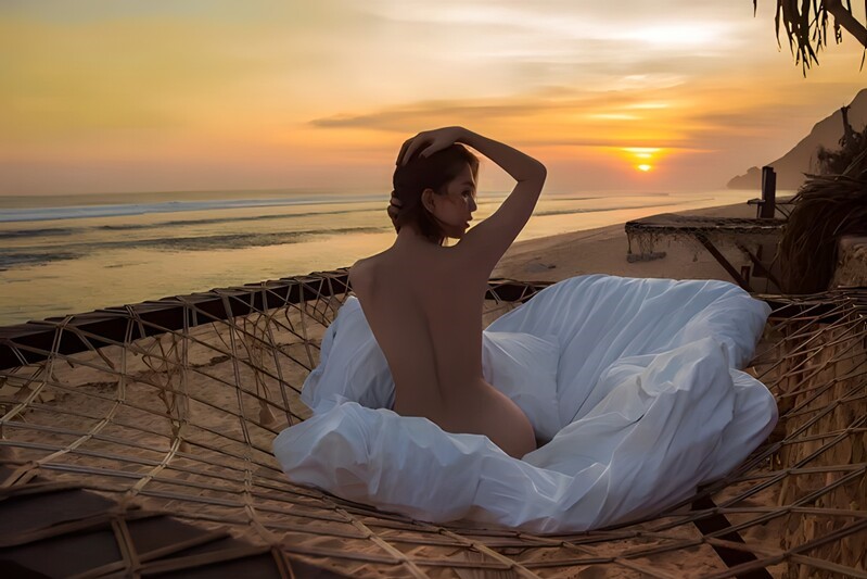 Để em tạo dáng cho anh chụp nhé