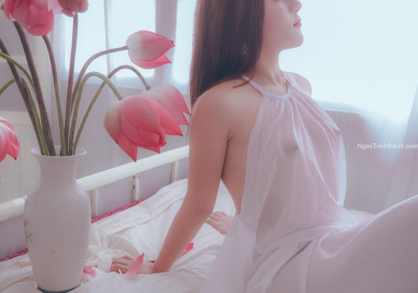 Những bông hoa sen này thật thơm anh ạ