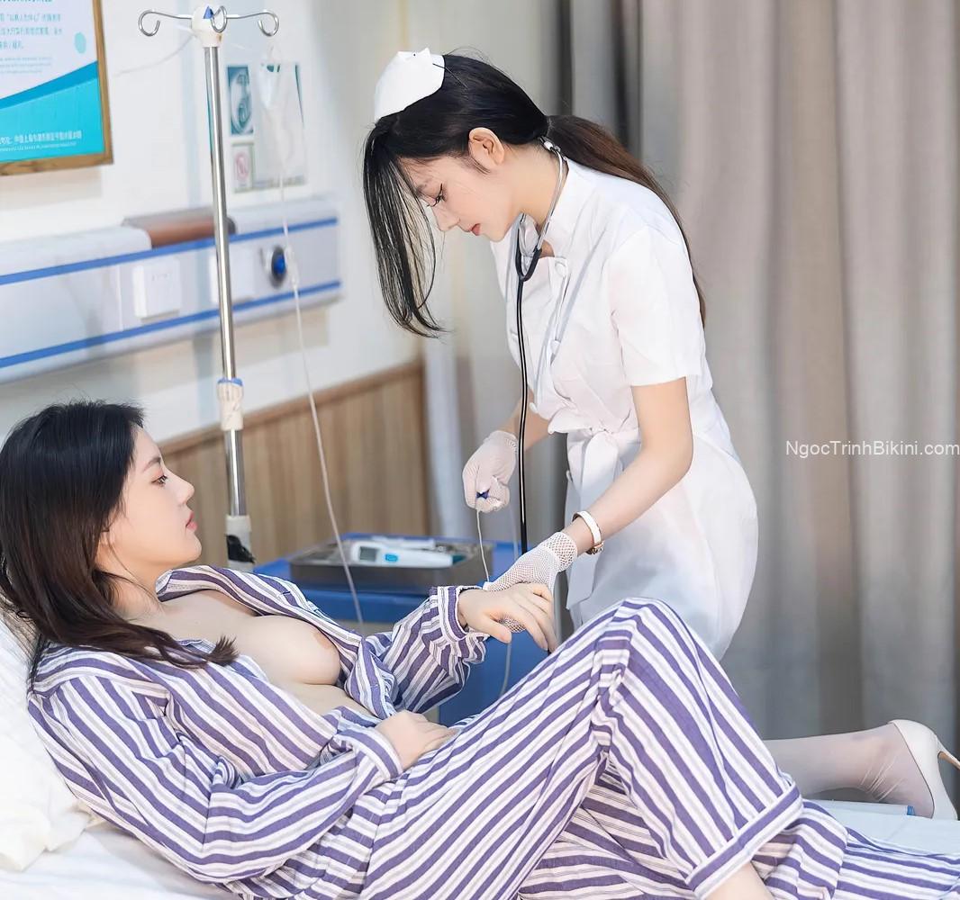Khi truyền dịch cần chảy chậm để tránh sốc thuốc đó