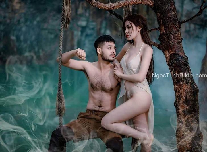 Cơ thể nuột nà của cô nàng xinh đẹp