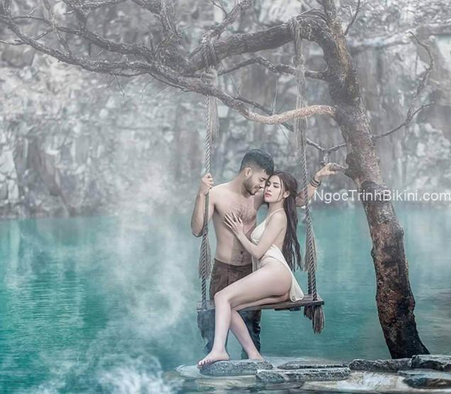 Em rất thích đụ nhau trên xích đu đó anh yêu