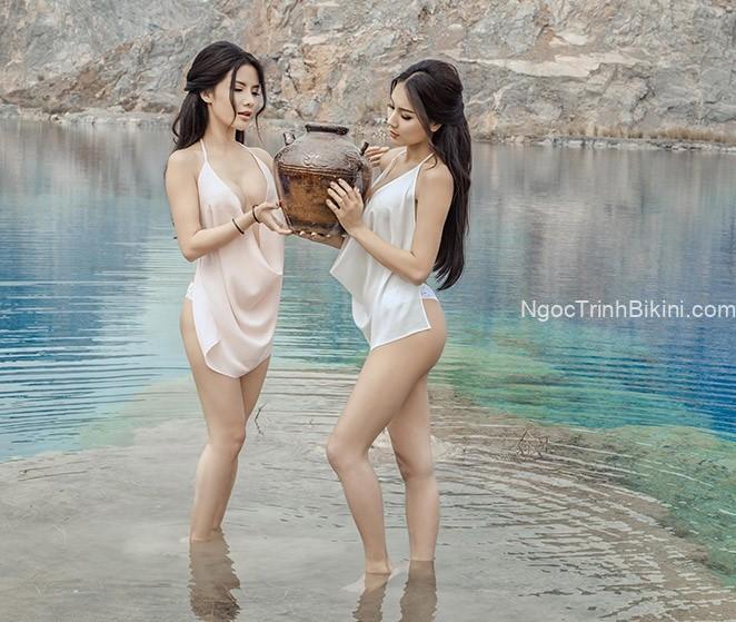 Cơ thể nuột nà của hai cô thôn nữ dâm đãng
