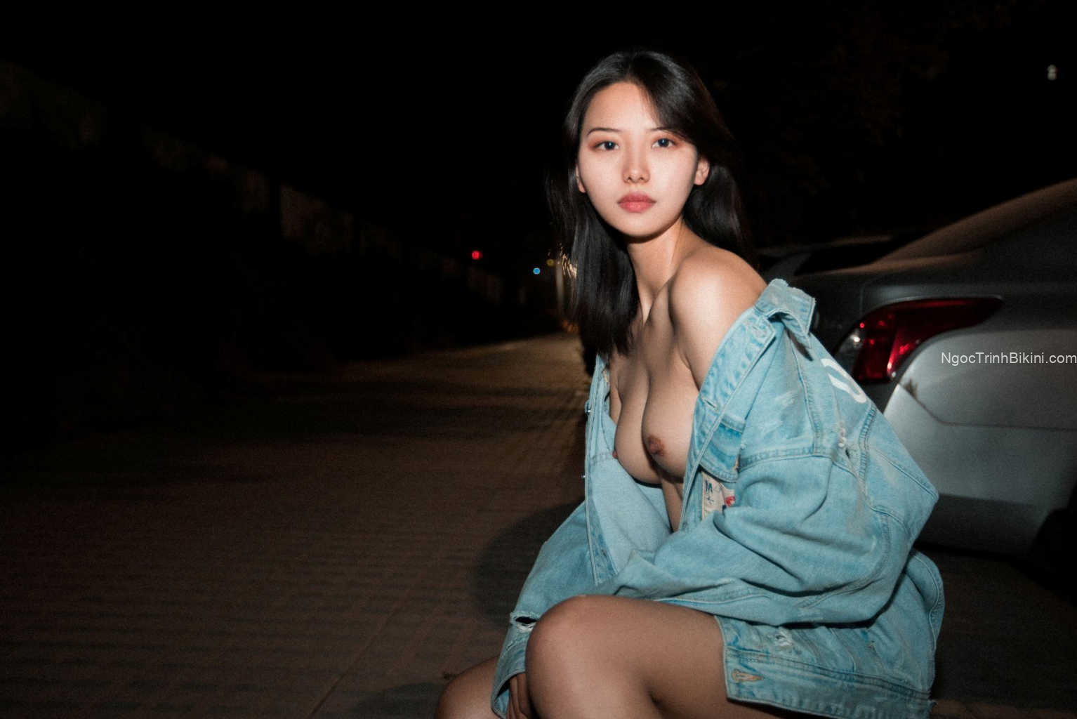 Em gái xinh Việt Nam lộ hàng vào buổi tối